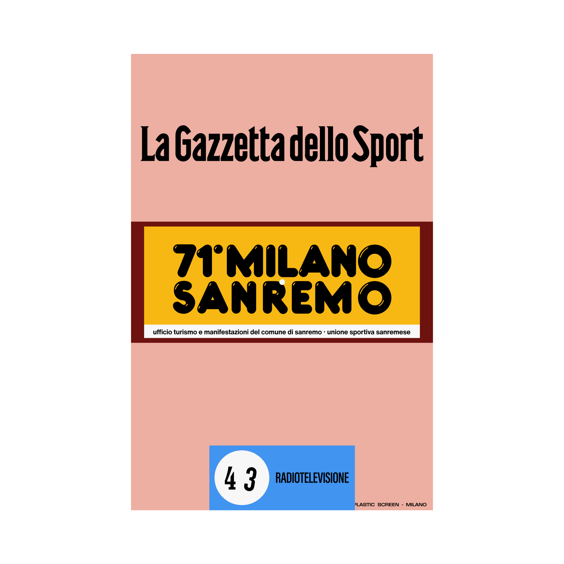 1971 Milan — San Remo